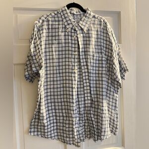Brooks Brother Men’s Regent Short Sleeve Shirt Size XL